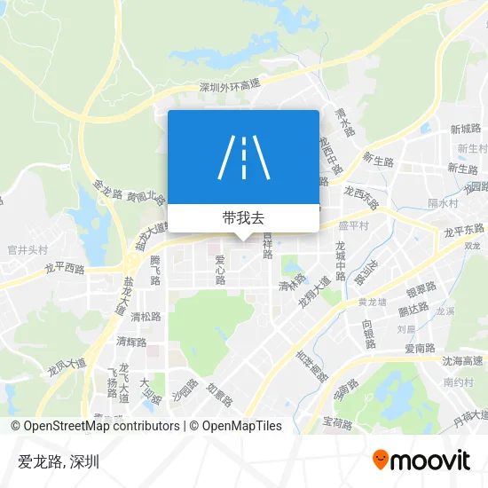 爱龙路地图