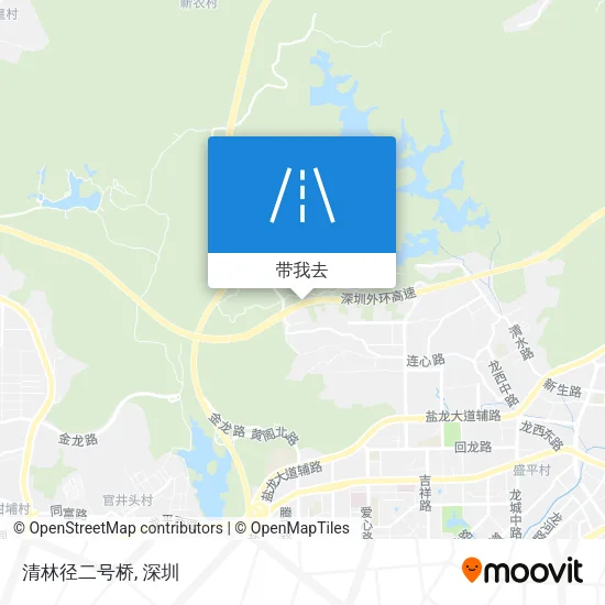 清林径二号桥地图