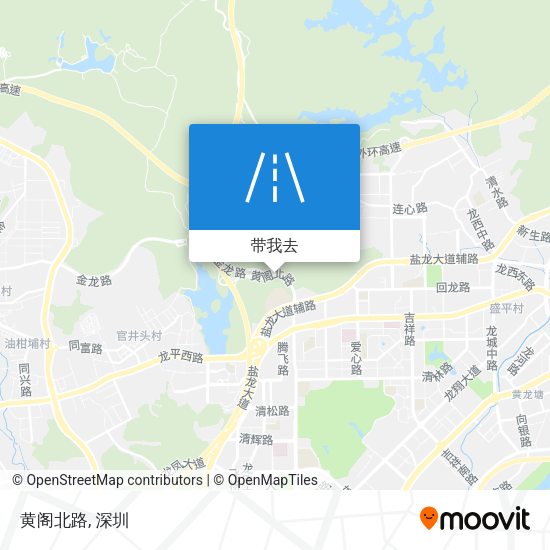 黄阁北路地图