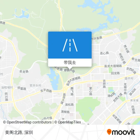 黄阁北路地图