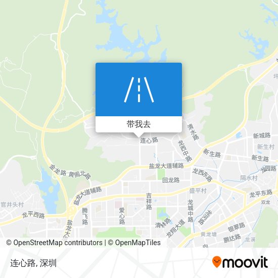 连心路地图