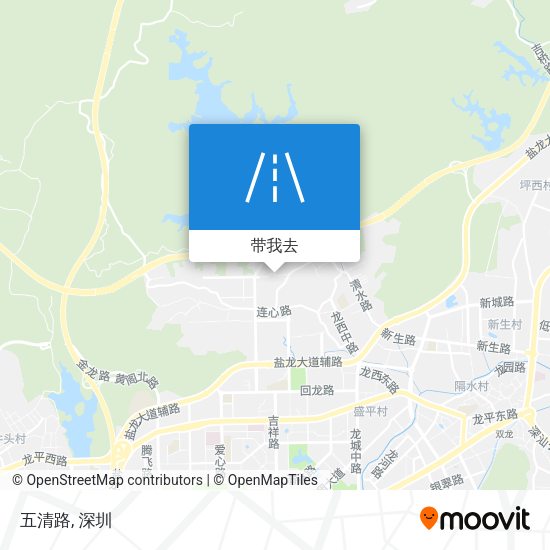 五清路地图
