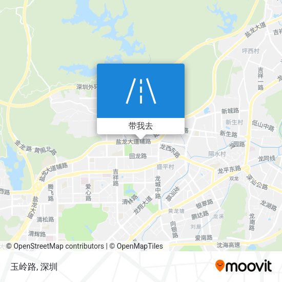 玉岭路地图