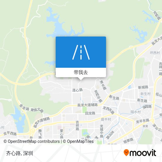 齐心路地图