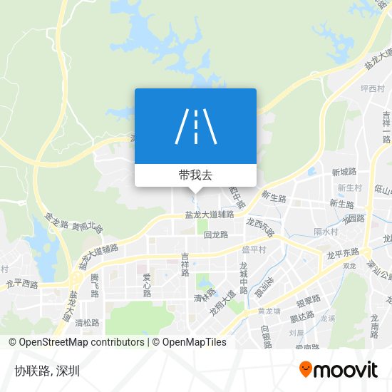 协联路地图