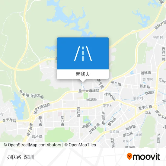 协联路地图