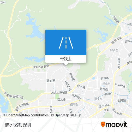 清水径路地图