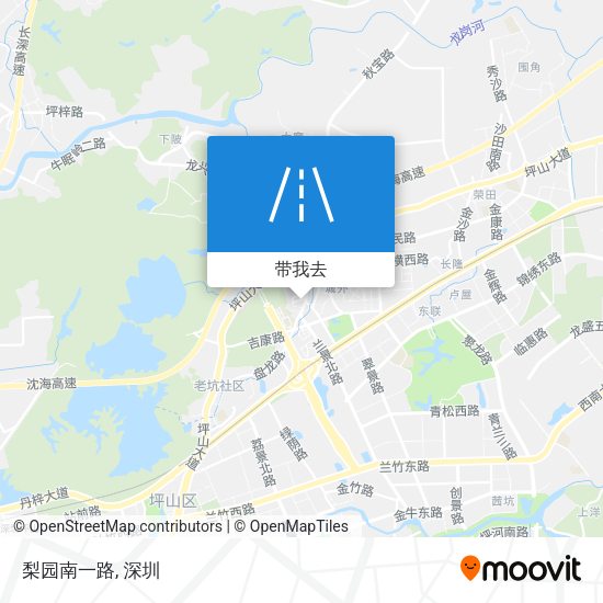 梨园南一路地图