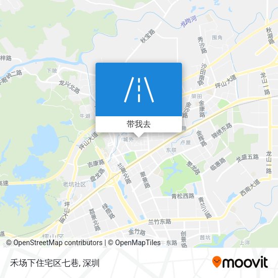 禾场下住宅区七巷地图