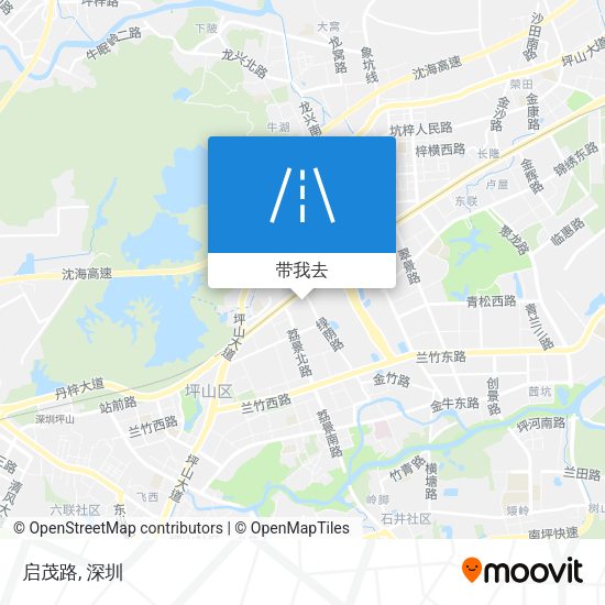 启茂路地图