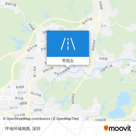 坪地环城南路地图