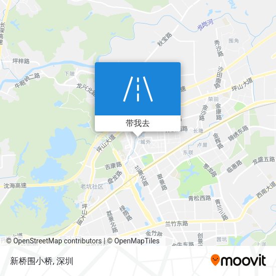 新桥围小桥地图