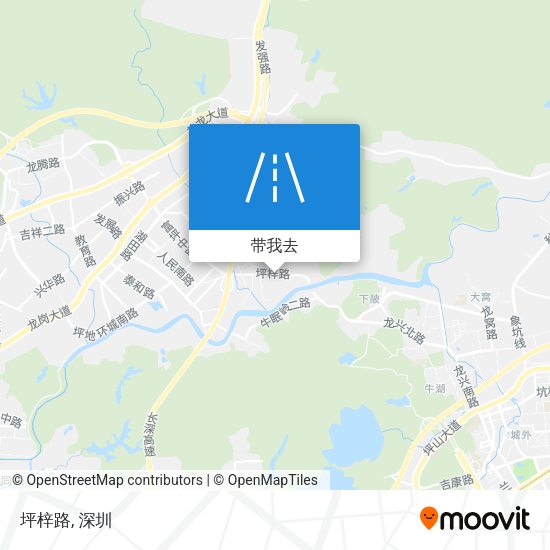 坪梓路地图
