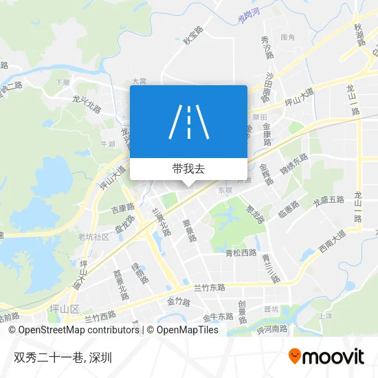 双秀二十一巷地图