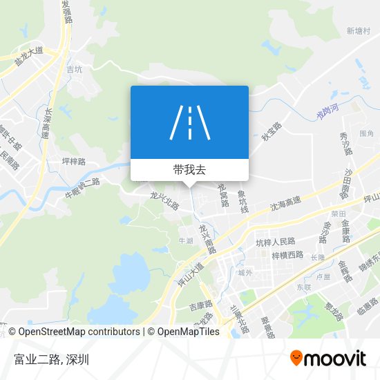 富业二路地图