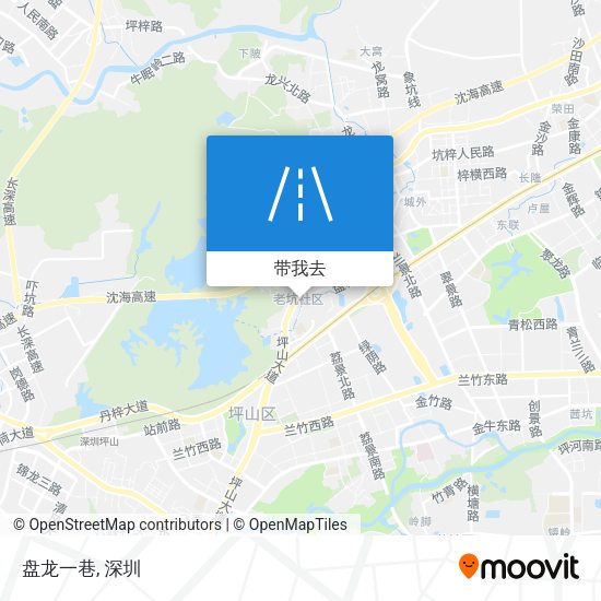 盘龙一巷地图