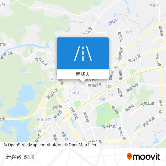 新兴路地图