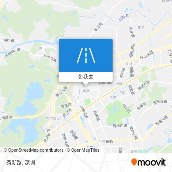 秀新路地图