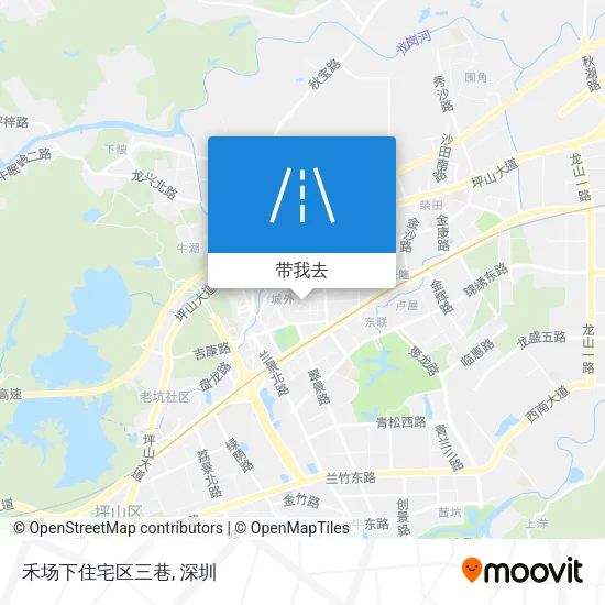 禾场下住宅区三巷地图