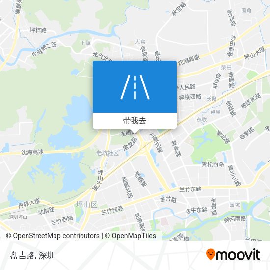 盘吉路地图