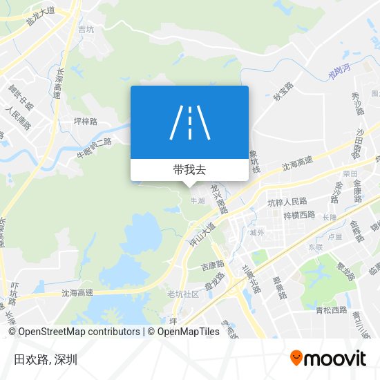田欢路地图