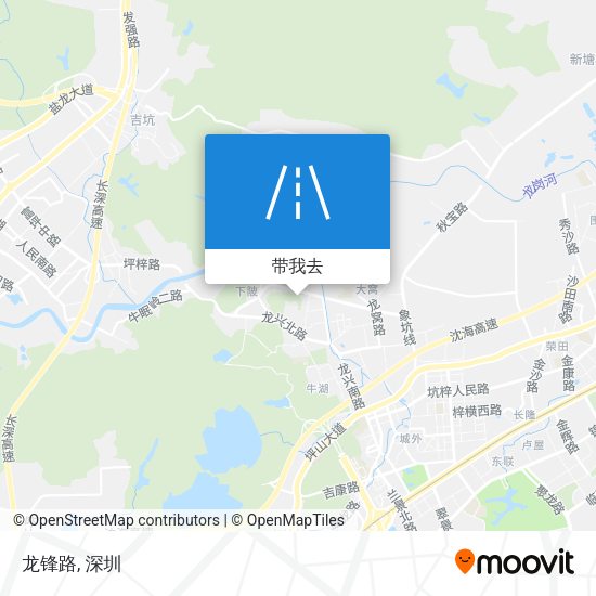 龙锋路地图
