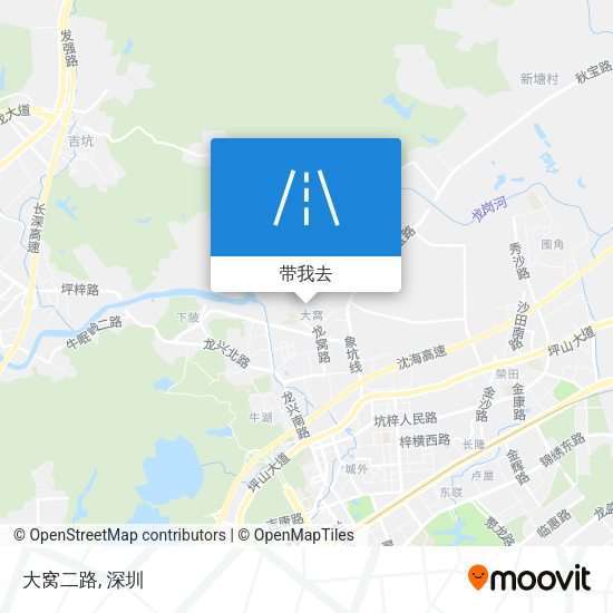 大窝二路地图