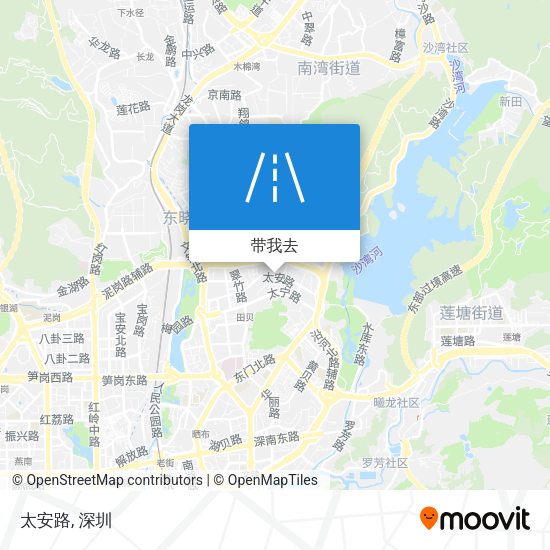 太安路地图