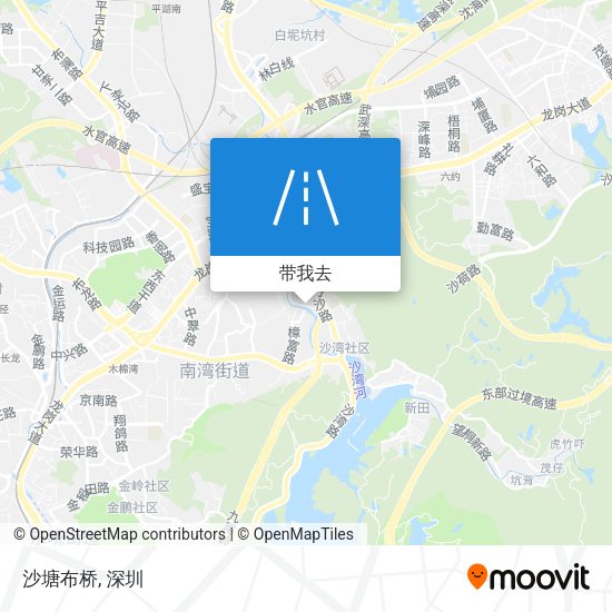 沙塘布桥地图