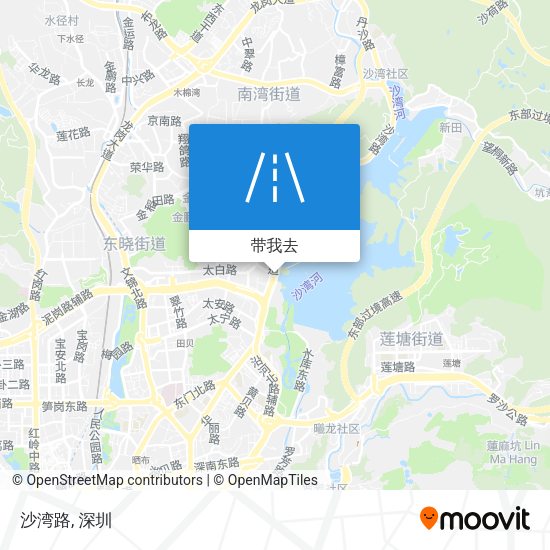 沙湾路地图