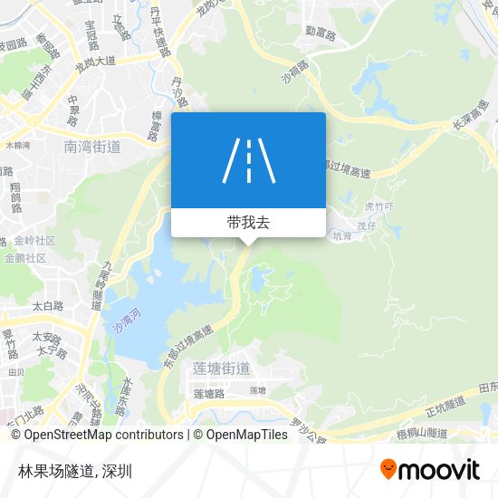 林果场隧道地图