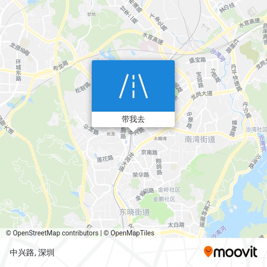 中兴路地图