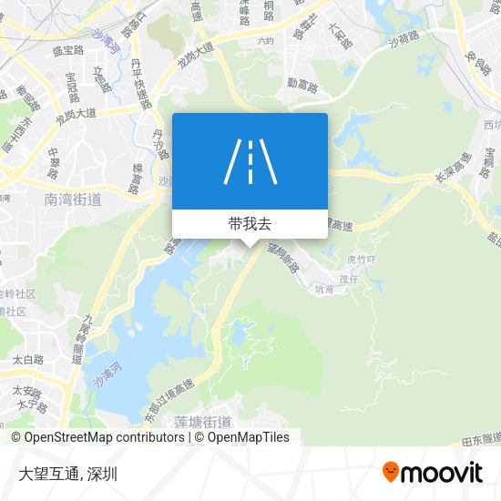 大望互通地图