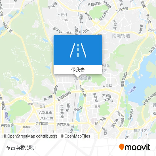 布吉南桥地图