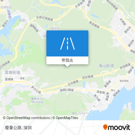 廢棄公路地图