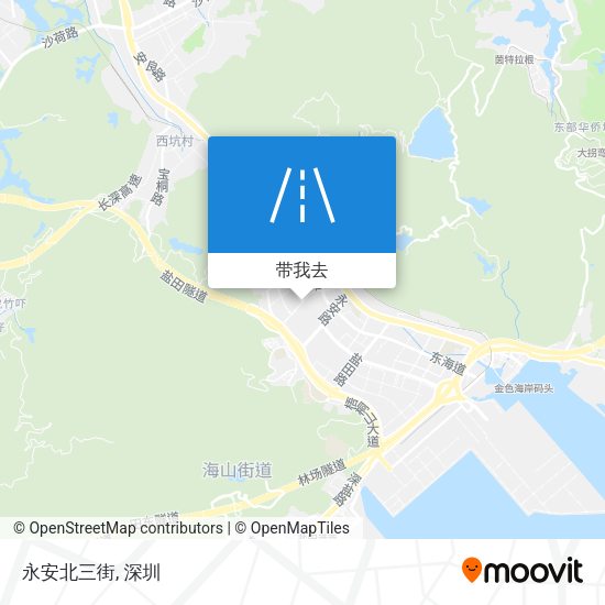 永安北三街地图