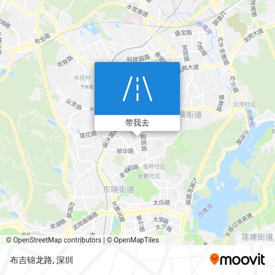 布吉锦龙路地图