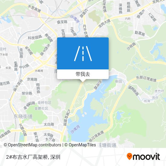 2#布吉水厂高架桥地图