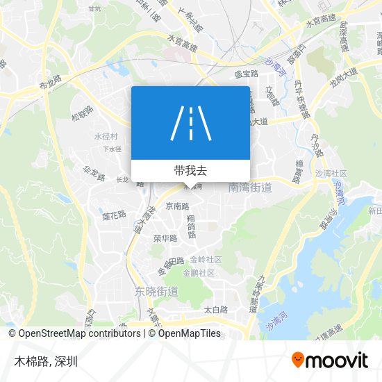 木棉路地图