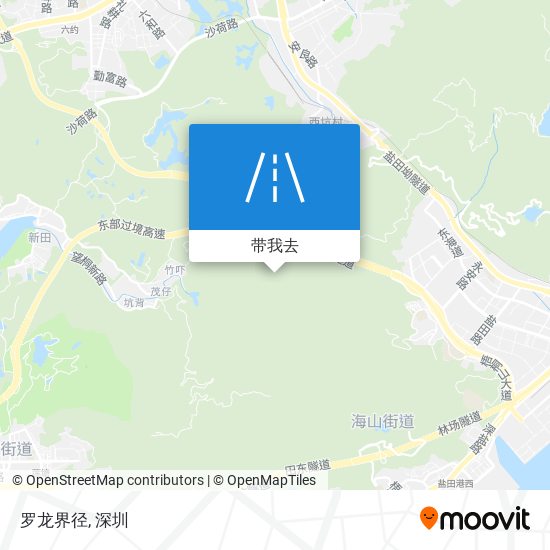 罗龙界径地图
