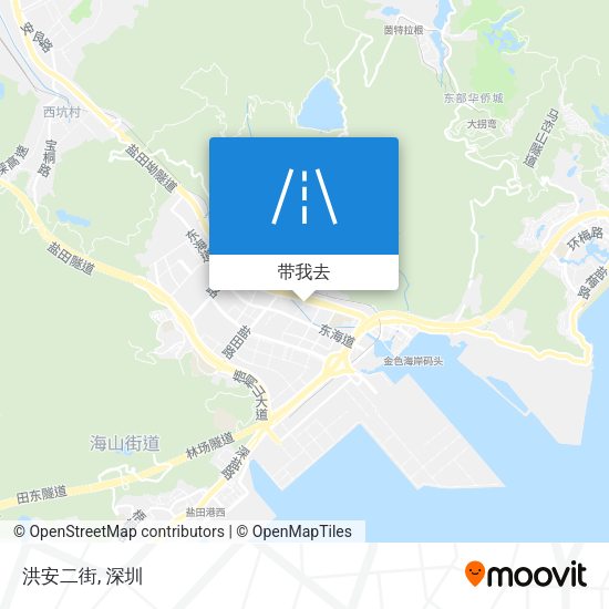 洪安二街地图