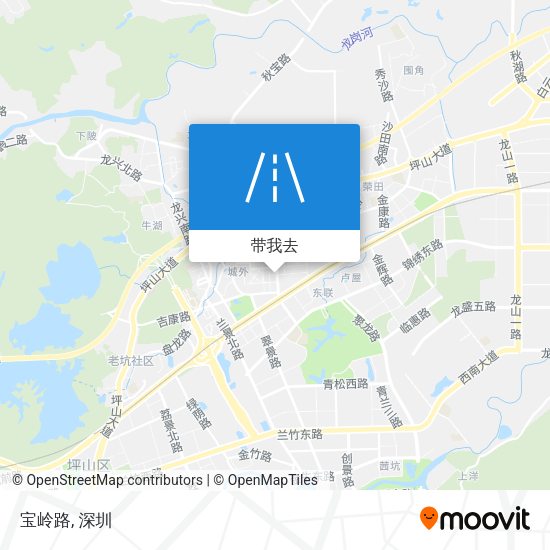 宝岭路地图