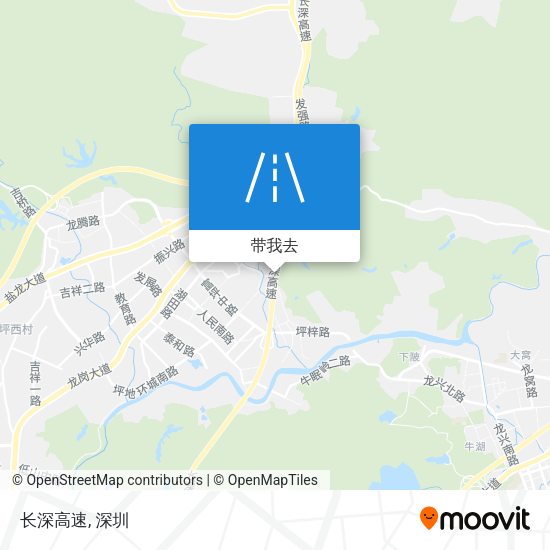 长深高速地图