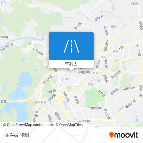 东兴街地图