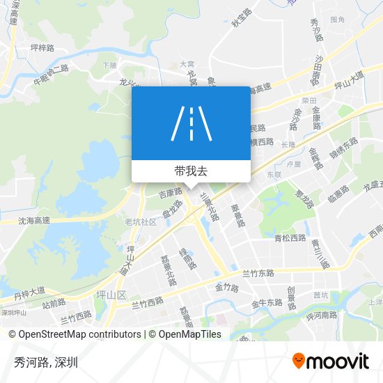 秀河路地图