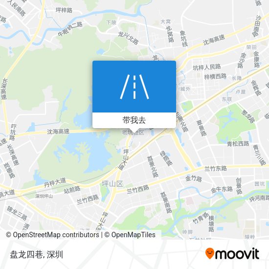 盘龙四巷地图