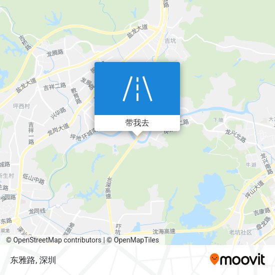 东雅路地图