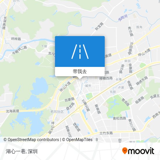 湖心一巷地图
