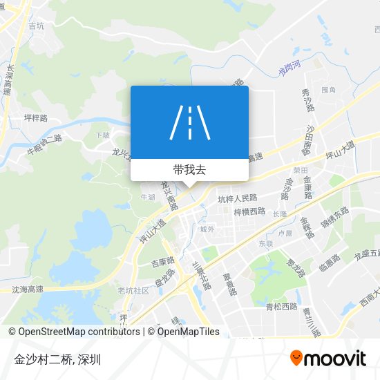 金沙村二桥地图