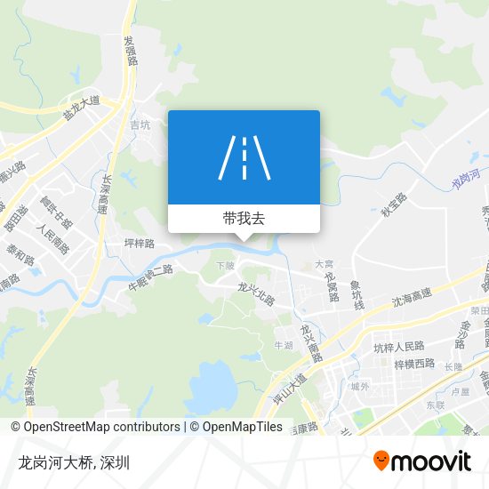 龙岗河大桥地图